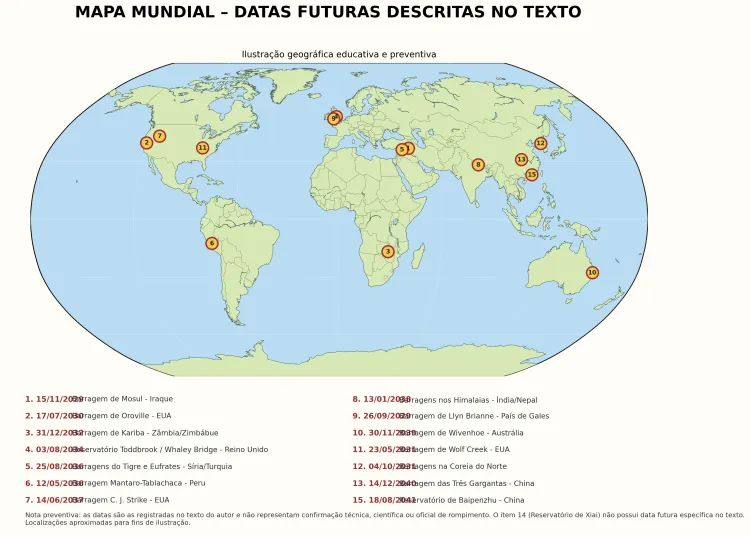 Dams and Reservoirs: Future Dates, Prevention, Maintenance, and Community Preparedness